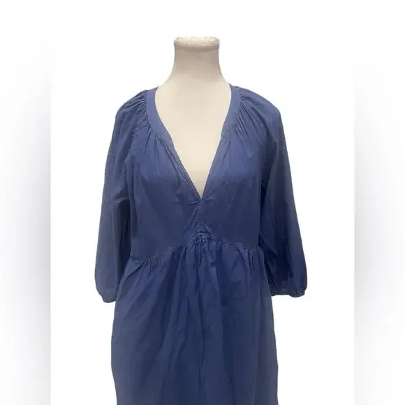 XIRENA Vie Dress In Blue Capri Size:L - Picture 3 of 11